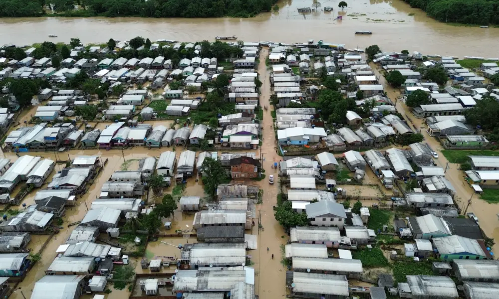 Enchente do rio Tarauacá deixa 12 mil pessoas impactadas e mais de 5 mil residências atingidas