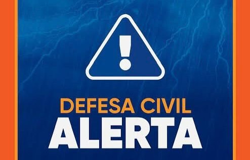 Defesa Civil emite alerta de tempestade severa para Cruzeiro do Sul