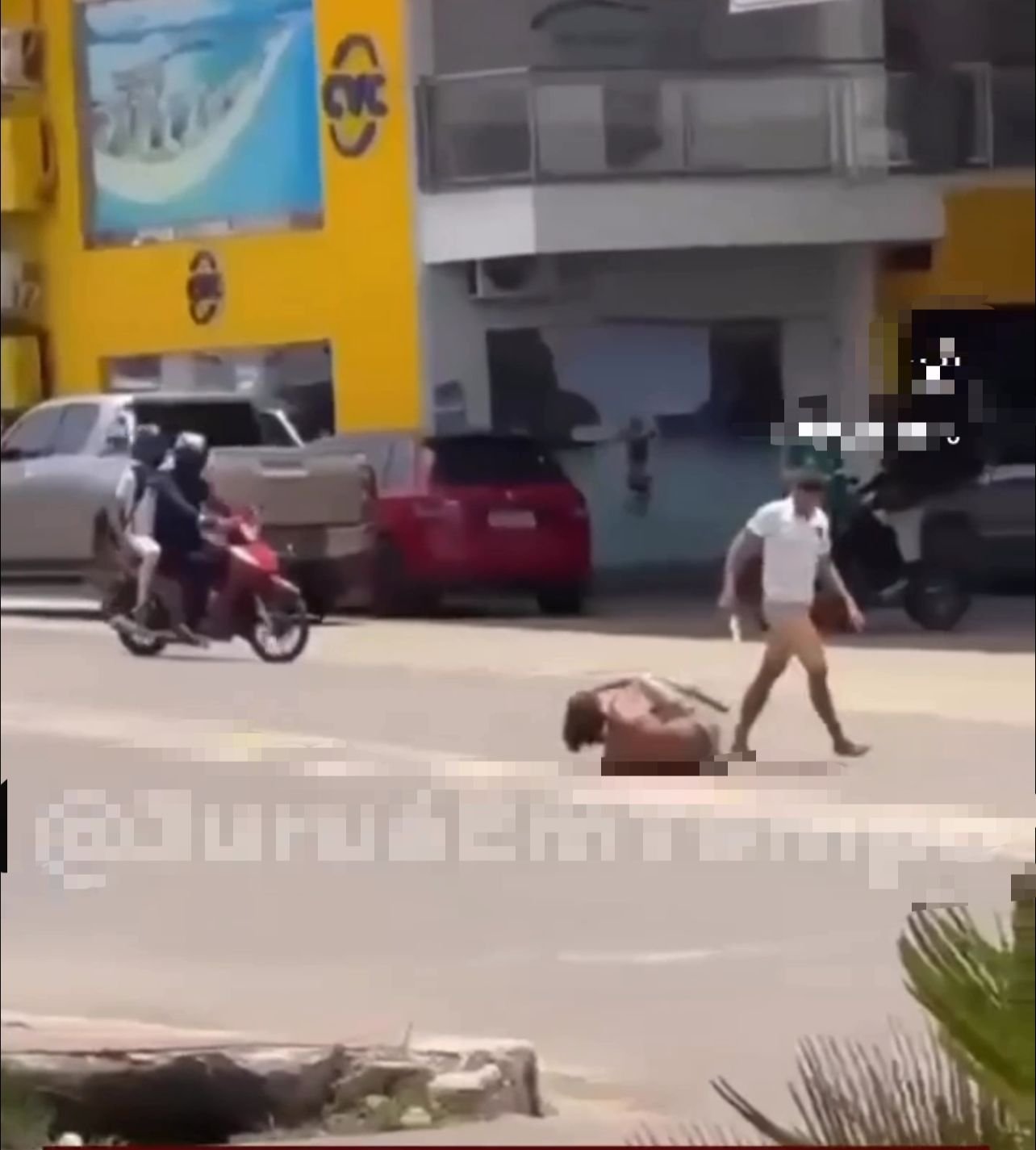 Homem em situação de rua é agredido no centro de Cruzeiro do Sul