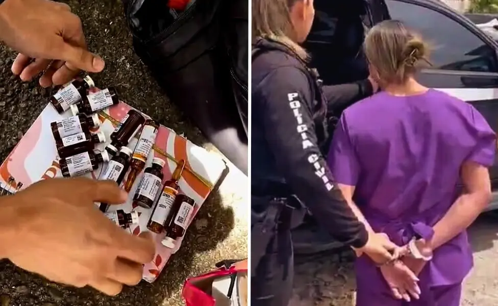 Técnica de enfermagem é presa com anestésicos e cocaína