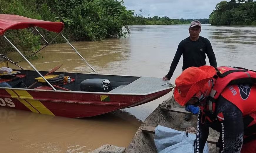 Corpo de jovem desaparecido no Rio Purus é encontrado após seis dias de buscas