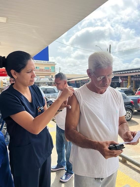 Prefeitura de Cruzeiro do Sul realizará vacinação no Mercado João Machado no bairro do Remanso nesta quarta-feira
