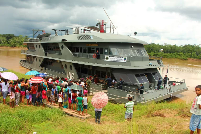 Equipe do Navio Hospitalar atenderá em Rodrigues Alves nesta quarta-feira