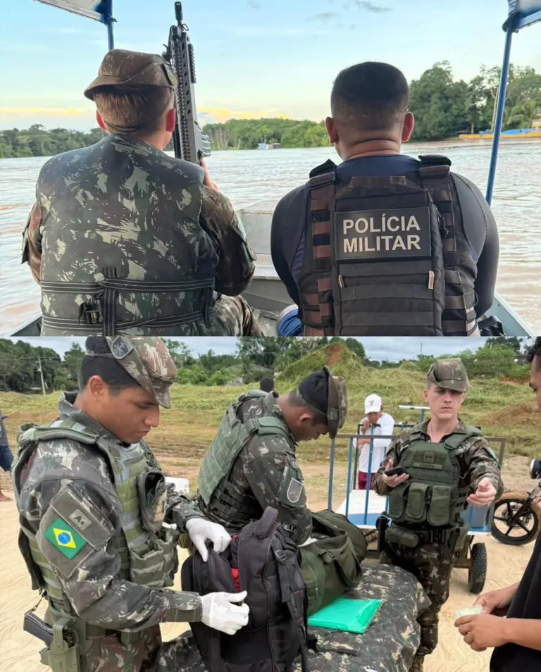 Operação integrada reforça fiscalização e segurança em Santa Rosa do Purus