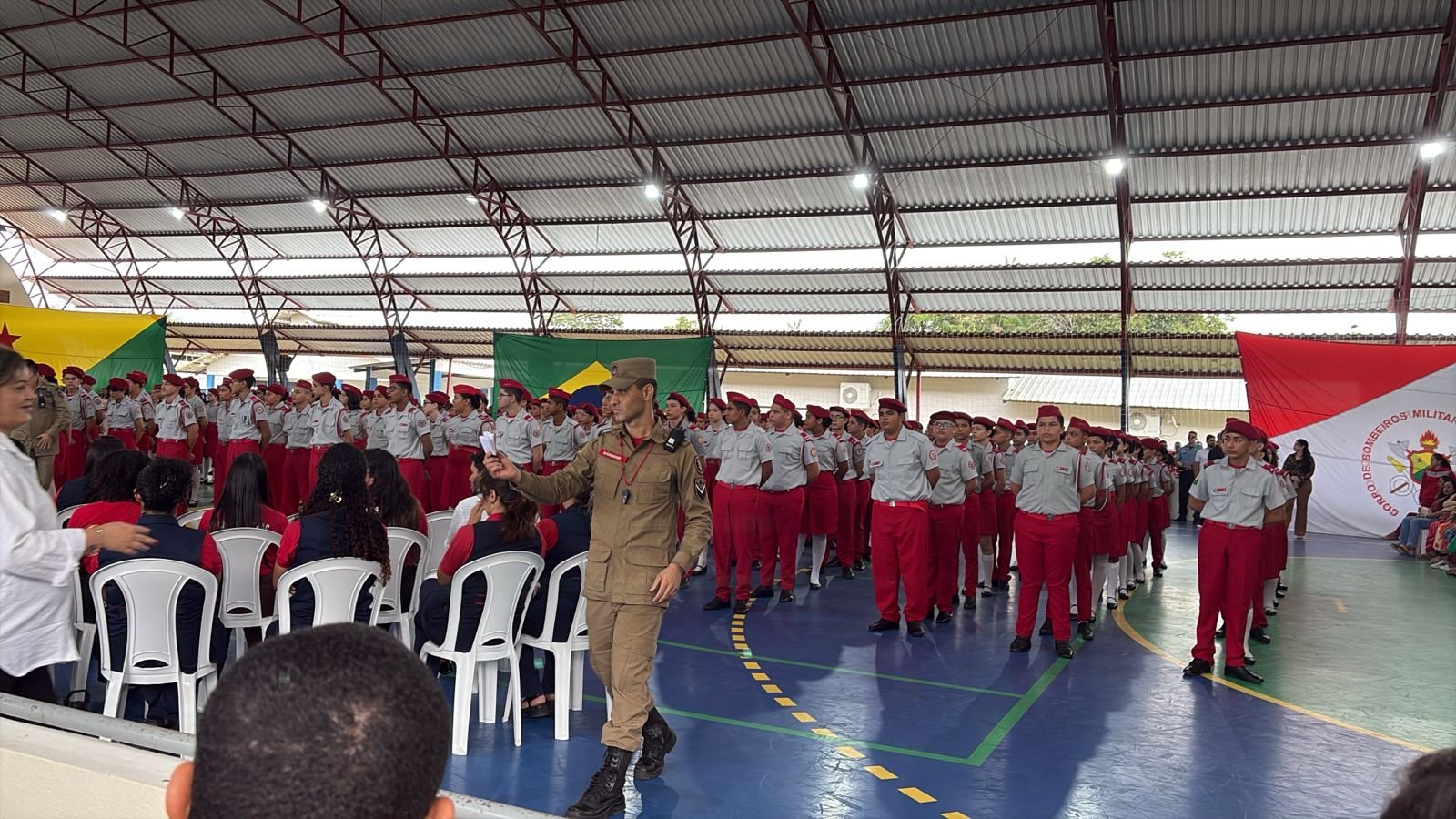 Colégio Militar Dom Pedro II realiza promoção de alunos em Cruzeiro do Sul