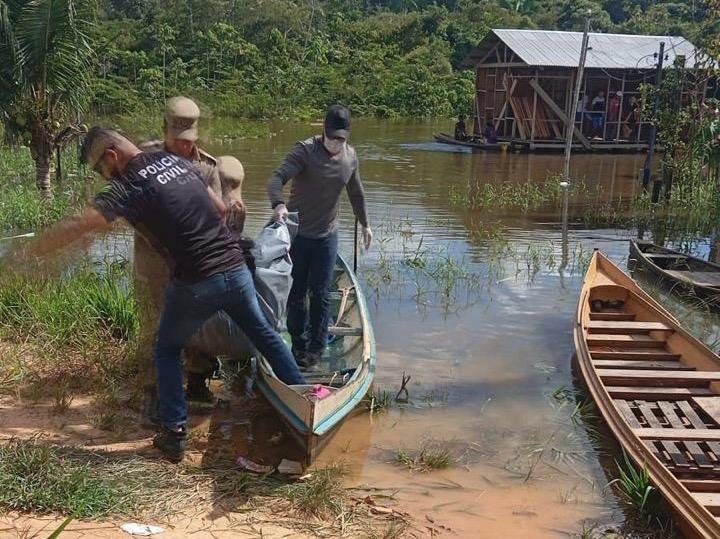 Corpo encontrado no Igarapé São Salvador pode ser de jovem desaparecido desde quarta-feira em Cruzeiro do Sul