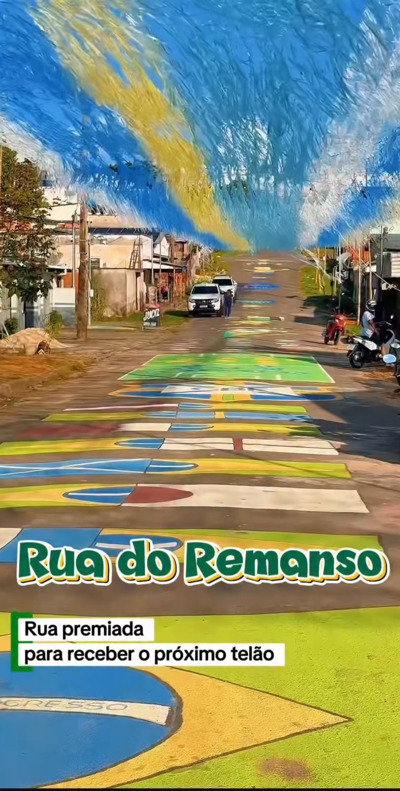 Rua do Remanso vence votação e recebe telão da Copa com apoio de Pedro Longo