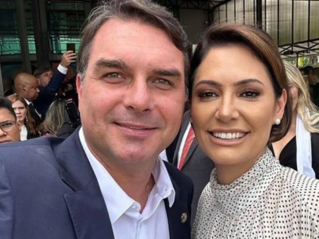 A relação ‘Tom & Jerry’ entre Michelle e Flávio, segundo um político próximo aos Bolsonaro