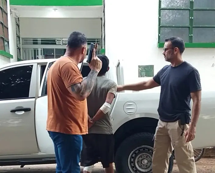 Polícia prende homem embriagado e sem CNH que causou acidente no interior do Acre