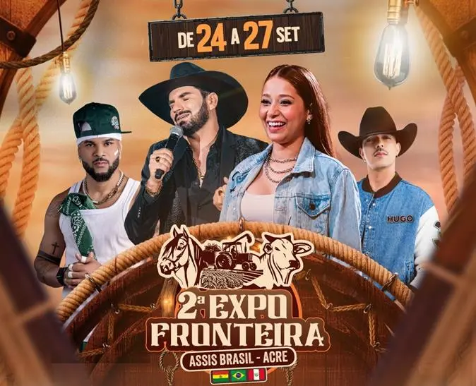 Prefeitura anuncia grandes atrações da 2ª Expo Fronteira em Assis Brasil