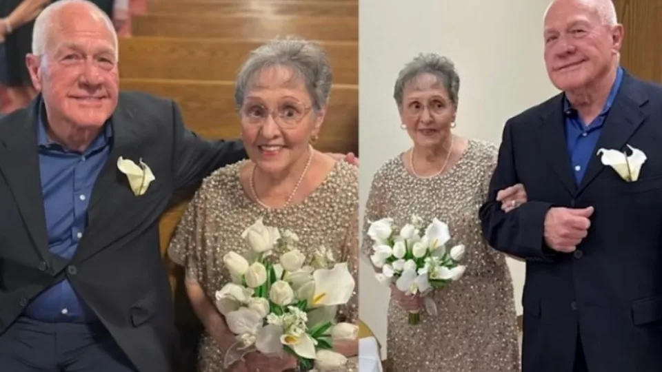 Mulher com Alzheimer recupera parte da memória, reencontra amigo da escola e se casa com ele