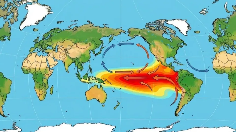 Chance de El Niño “muito forte” supera 90% e fenômeno pode durar até 2027