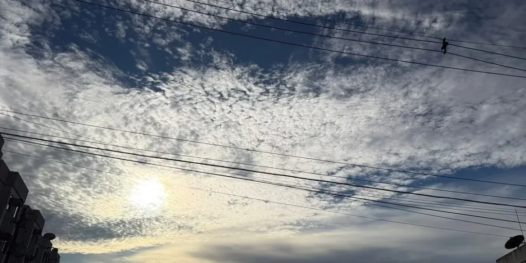 Acre terá terça-feira (22) quente e ventilada, com máximas de até 38°C e chuvas pontuais