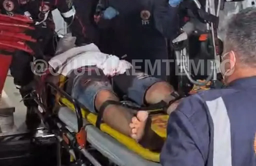 Jovem é perseguido e baleado durante tentativa de execução