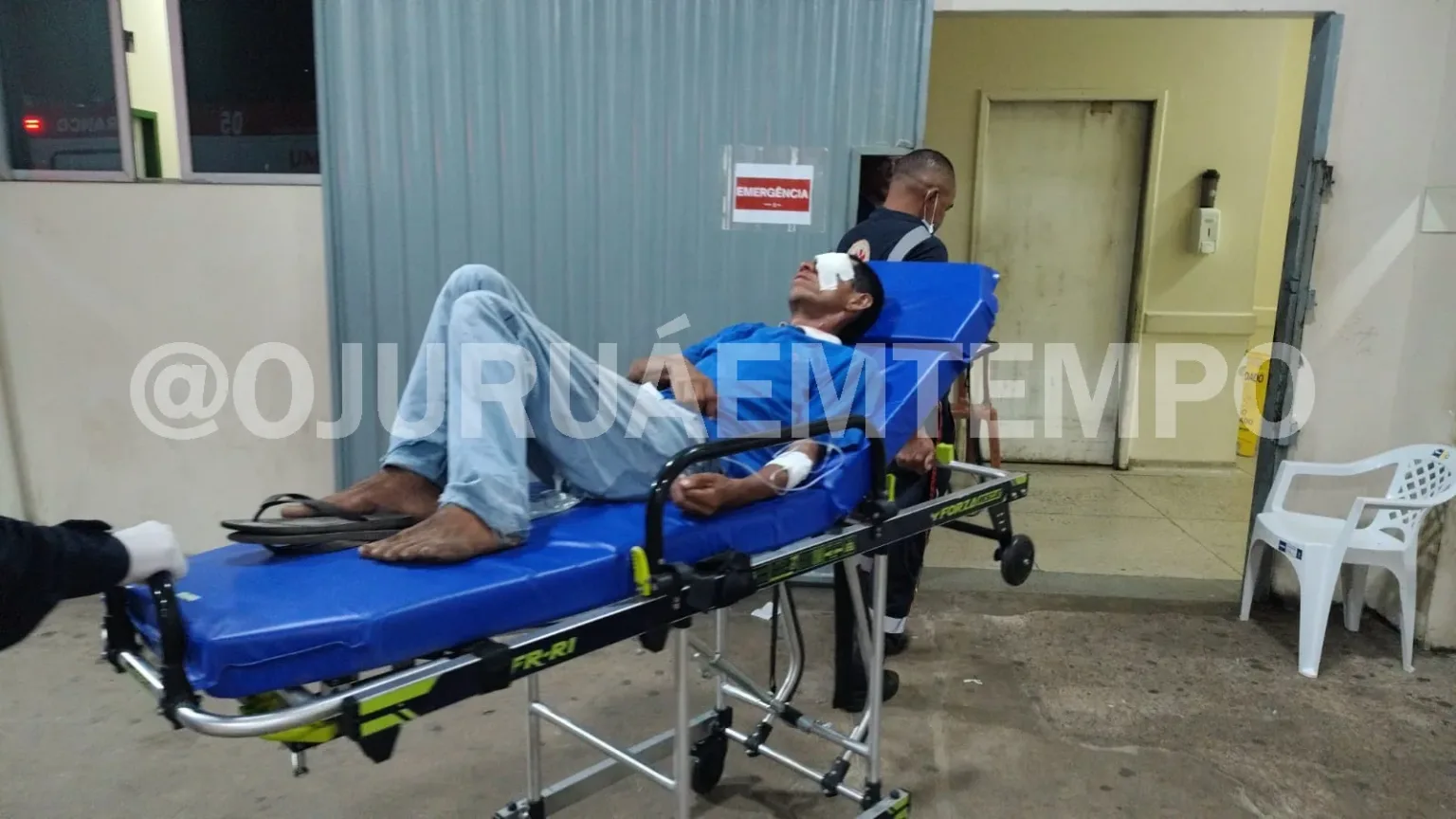 Após desavença, homem é agredido com cabo de vassoura com pregos e fica ferido