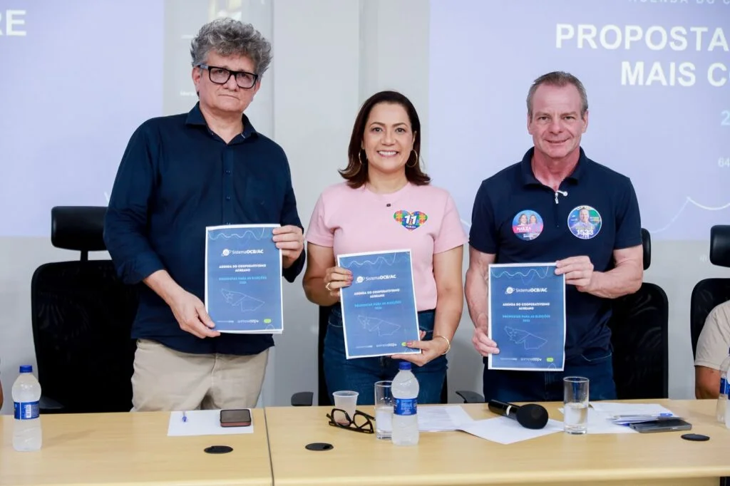 Sistema OCB/AC recebe Mailza Assis em encontro com lideranças cooperativistas