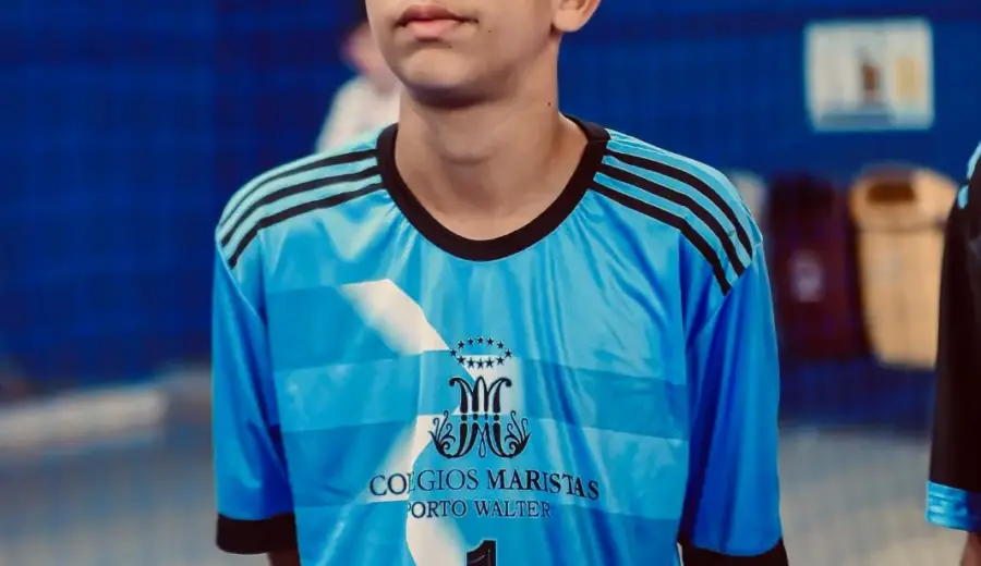 Jovem goleiro de Porto Walter ganha destaque nas Olimpíadas Maristas, no Paraná