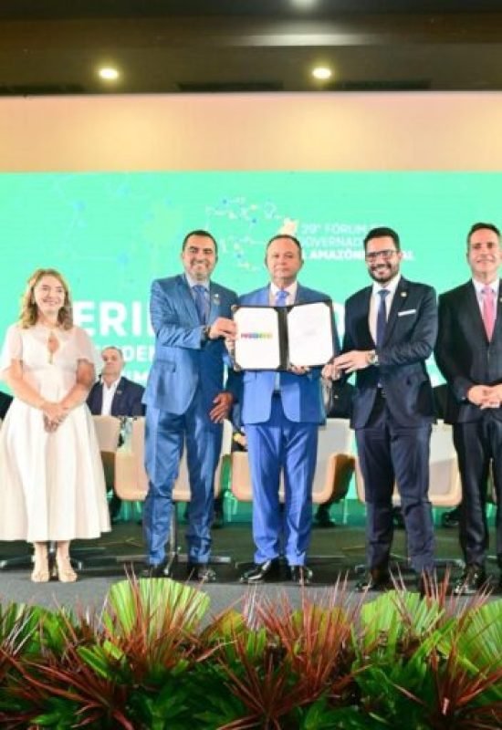 Governador Gladson Camelí reafirma compromisso do Estado com as políticas ambientais na posse do novo presidente do Fórum da Amazônia Legal