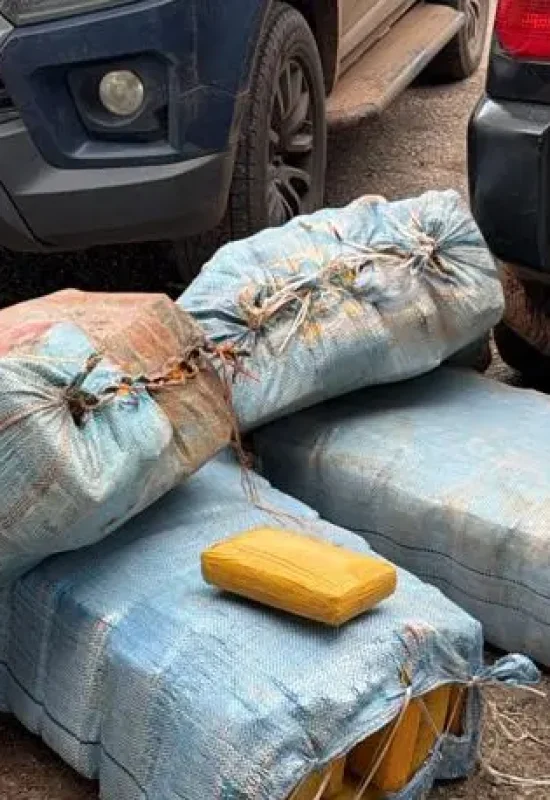 Mais de 230 kg de skunk são apreendidos na BR-364 durante operação contra quadrilha no Acre