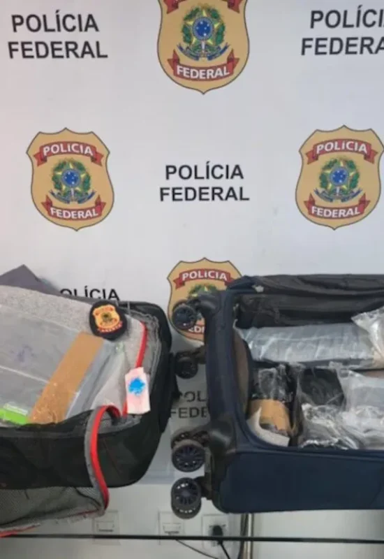 Amazonense é preso no RJ ao tentar embarcar com cocaína para Espanha