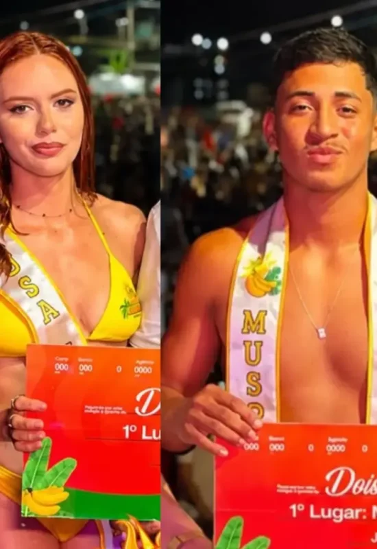 Jordão: Ruana Gomes e Adriuan Kaxinawá são eleitos Musa e Muso do Festival Maxi Mani 2026