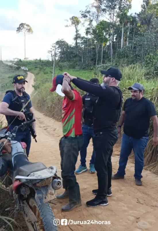 Polícia Civil captura suspeito de homicídio na zona rural de Sena Madureira