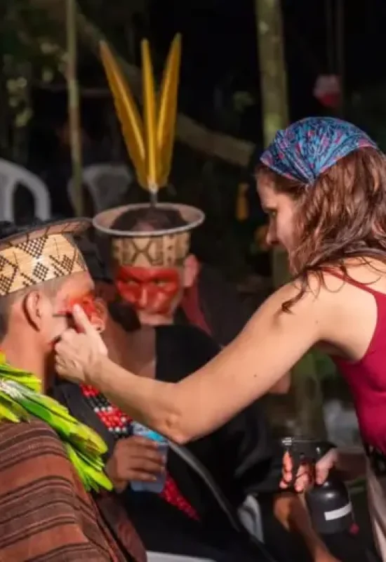 Filme acreano ‘A Estirada’ leva gravações para Terra Indígena Ashaninka em Marechal Thaumaturgo