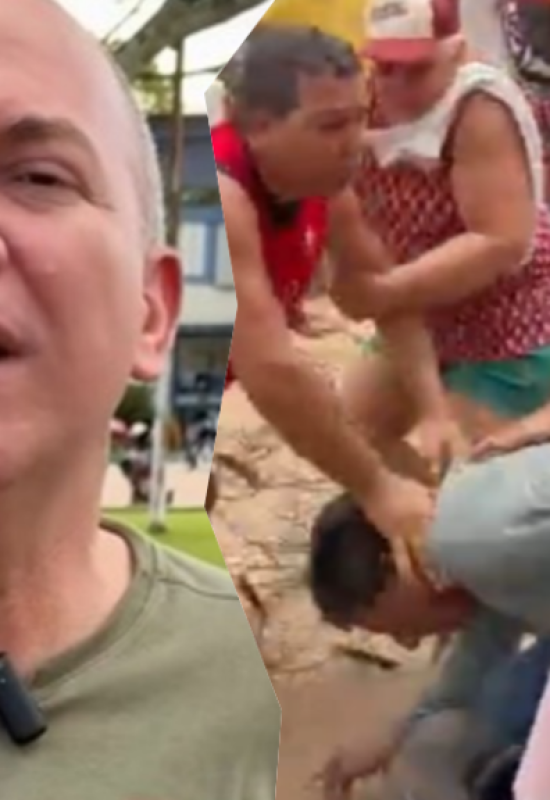 Protesto na estrada Xiburema termina em confusão com ex-vereador em Sena Madureira