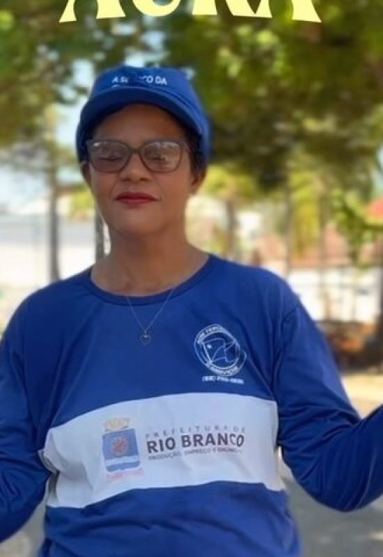 Margarida ensina população a “farmar aura” em Rio Branco