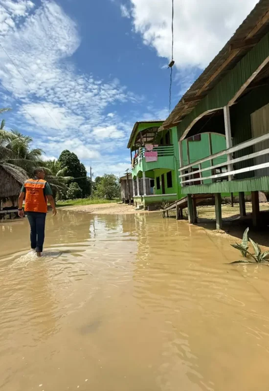 Feijó decreta situação de emergência após enchentes e famílias isoladas