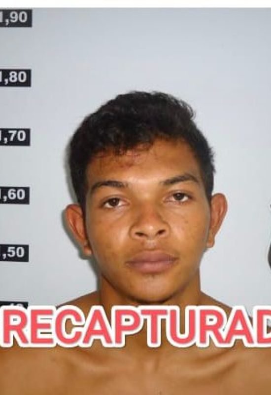 Polícia Penal captura terceiro fugitivo do presídio Manoel Neri em Cruzeiro do Sul