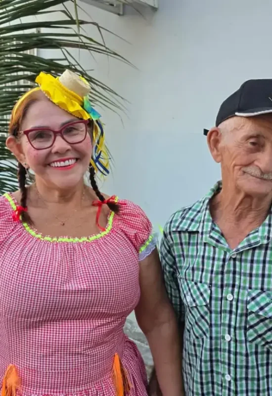 Aos 97 anos, Pedro José dança, namora e inspira no arraiá do Centro do Idoso de Cruzeiro do Sul