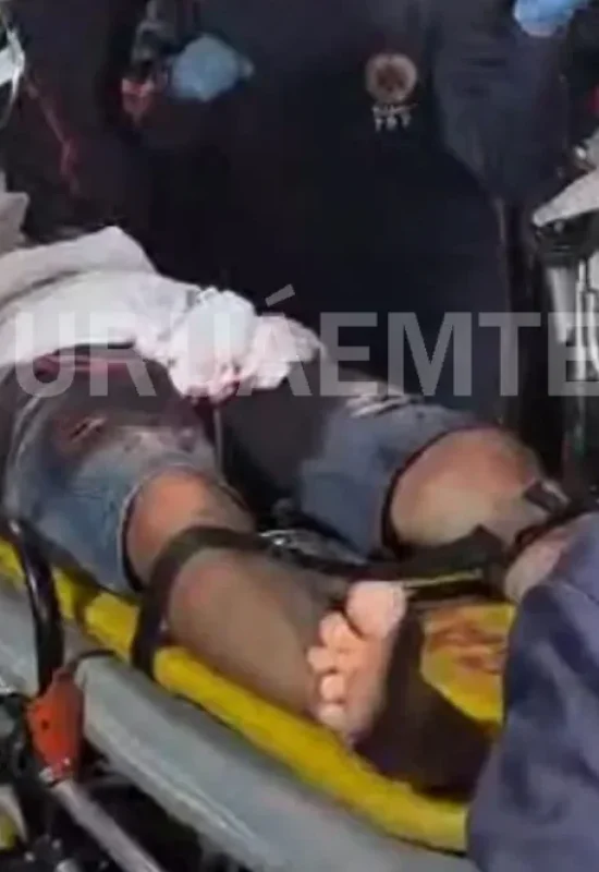 Jovem é perseguido e baleado durante tentativa de execução