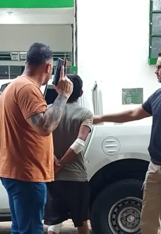 Polícia prende homem embriagado e sem CNH que causou acidente no interior do Acre
