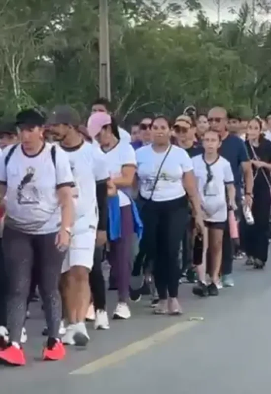 Romaria reúne fiéis de Rodrigues Alves em caminhada até Cruzeiro do Sul neste sábado