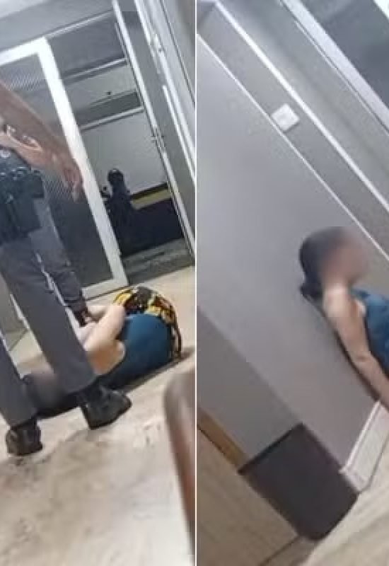 PM é afastado após chutar rosto de mulher em abordagem